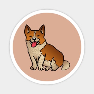 Funny Corgi Magnet